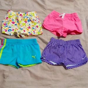 4 Piece Bundle Girls Shorts!!